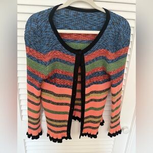 Philosophy di Lorenzo Serafini Striped Multicolor Women's Sweater